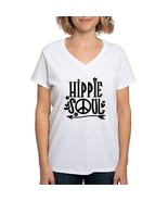 HIPPIE SOUL Women&#39;s V-Neck T-Shirt - $47.86 CAD