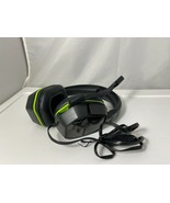 Afterglow Headset Headphones LVL 3 Wired LVL3 for Xbox One Black Green G... - $21.95