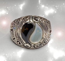  HAUNTED RING BRING FORTH BALANCE TRANSMUTE DARKNESS TO LIGHT HIGHEST MAGICK image 2