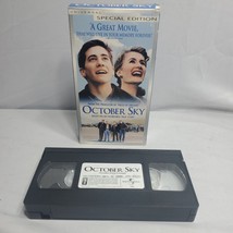 October Sky VHS Used VCR Video Tape Movie : Laura Dern Jake Gyllenhaal - £7.78 GBP