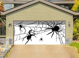 My Door Decor 285905HALL-012 7 x 16 ft. Spiders Halloween Door Mural Sign Car Ga - £164.41 GBP