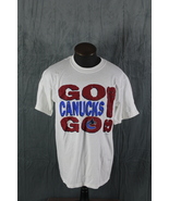 Vancouver Cancuks Shirt (VTG) - Go Canucks Go 90s Colorway - Men&#39;s Large - $916.00 MXN