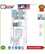 Durable Corner Rack Bathroom Organizer with 3-Tier Shelves - Easy Assembly - $1,236.85 MXN