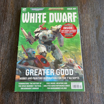 White Dwarf Issue 491 Warhammer 40K 40,000 Age of Sigmar August 2023 w/ Inserts - £11.87 GBP