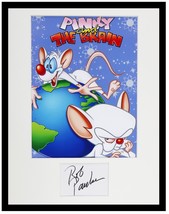 Rob Paulsen Signed Framed 11x14 Photo Display Pinky and the Brain - £78.94 GBP