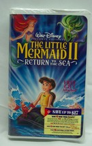 Walt Disney Little Mermaid Ii The Return To The Sea Vhs Video Brand New w/ Cd - £15.91 GBP