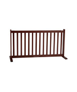 Dynamic Accents - 20 Inch All Wood Large Free Standing Gate - Mahogany - €173,05 EUR