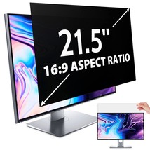 Privacy Screen For Computer Monitor 21.5 Inch 16:9 Aspect Ratio, Anti Blue Light - £54.34 GBP