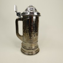 Smoked Metallic Glass Beer Stein With Pewter Lid - Avon 7&quot; Tall Uah&amp;Y - £3.94 GBP