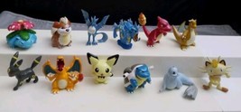 Vintage 1990s CGTSJ Pokemon Miniature Action Figures 15pc Lot  - $198.00