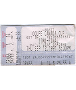 CANADA CUP 1991 Ticket Stub Canada Vs. Sweden Maple Leaf Gardens Semi Fi... - £6.92 GBP