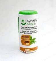 SWEETLY STEVIA 500 tabs Enriched with chicory fibres, Diabetics Suitable EU made - £8.60 GBP