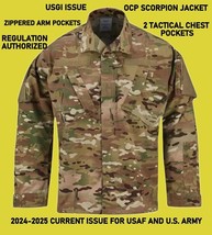 NEW 2024 OCP SCORPION COMBAT TACTICAL ARMY USAF UNIFORM JACKET COAT ALL ... - $25.19