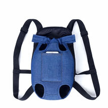 Anywags Pet Carrier XL Denim Blue Denim Backpack for Outdoor Travel With... - $41.50