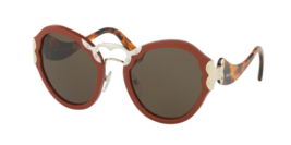 PRADA WANDERER PR 09TS VAM-4J1 Havana Gold Sunglasses - $150.00