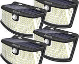 New Solar Motion Sensor Lights 120 Leds With Lights Reflector,270 Wide A... - $65.99