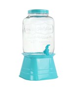 Gibson Home Chiara 2 Gallon Glass Mason Jar Dispenser with Metal Lid and... - $1,396.03 MXN