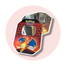 Hidden Fates Pokemon Storage Tin: Charizard with Raichu and Gyarados (em... - $12.90