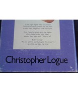 Twelve Cards – Christopher Logue –GENTLY USED PACKET OF POETRY CARDS BY ... - $186.04 MXN