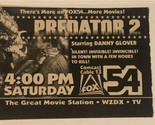 Predator 2 Tv Guide Print Ad Danny Glover TPA5 - £4.76 GBP