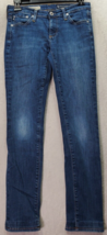 AG Adriano Goldschmied Legging Jeans Women&#39;s Size 26 Blue Denim Super Skinny Leg - $27.73