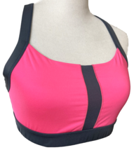 Women&#39;s Champion Duo Dry Sports Bra Sz Large Light Support Bright Pink - $12.88