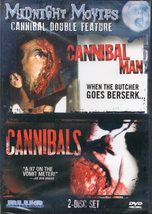 CANNIBAL dbl. ftr. (dvd) 2-disc *NEW* Cannibal Man / Cannibals, midnight movies - £18.08 GBP