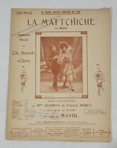 1905 La Mattchiche La Maxixe Sheet Music - $795.33 MXN