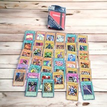 Mixed Lot of 40 VTG Yugioh Cards (1996) W Cardguard  Random Cards &amp; GUARD Color - £5.94 GBP