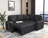 76.7&quot; With Usb Charging Port And Plug Outlet,Pull-Out Upholstery Sofabed... - $1,500.99