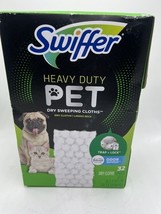 Swiffer Sweeper Pet Heavy Duty Dry Cloth Refills Febreze Dog Cat Hair  3... - $11.21