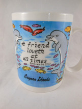 Coffee Mug  American Gift AG Cayman Island souvenir A friend loveth at all times - £9.31 GBP
