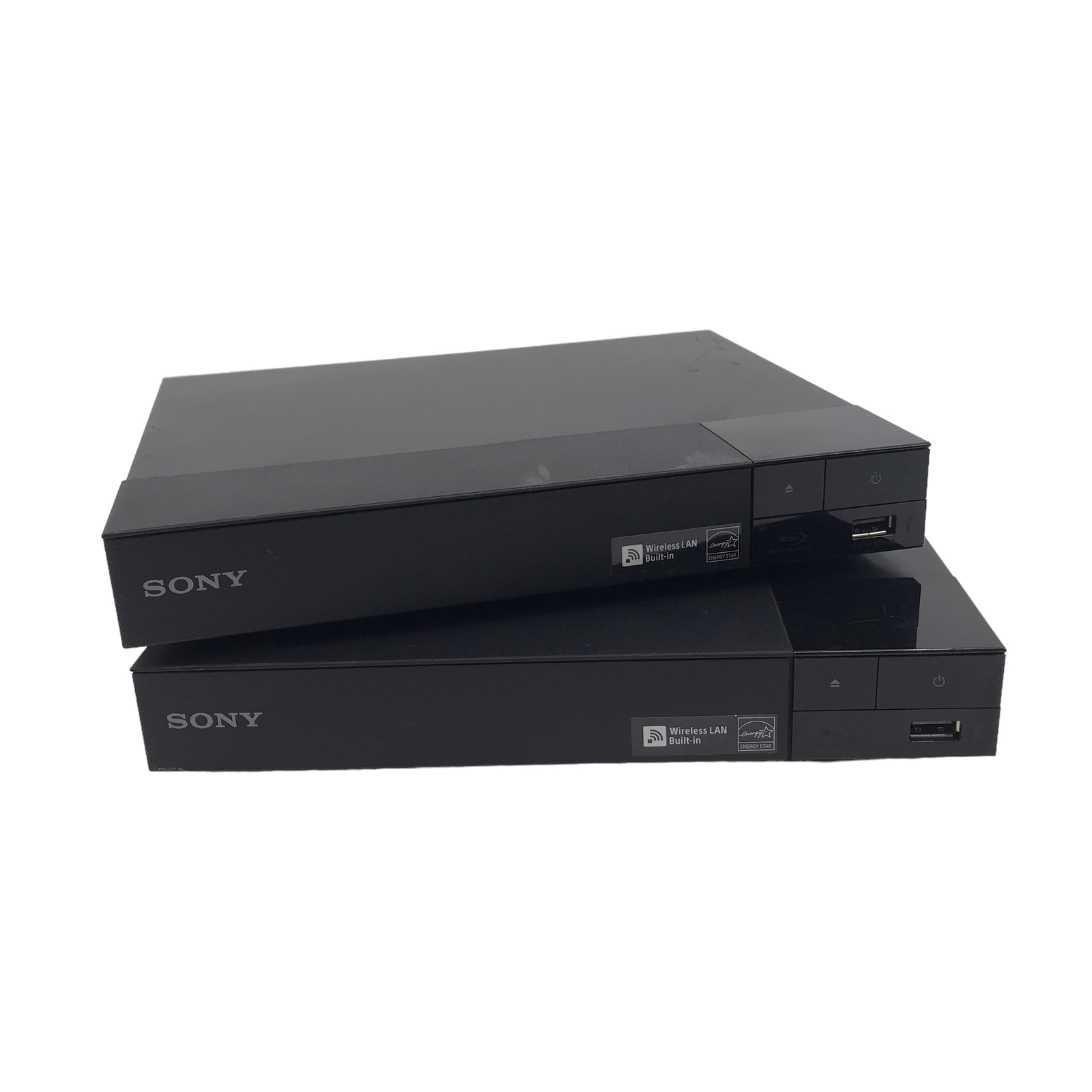Lot of 2 Sony BDP-S3700 Streaming Blu-Ray Disc Player Black #M2316 - $32.56