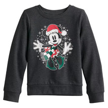  Disney Girls Crewneck Pullover Long-Sleeve  Fleece Shirt - Size 12 - (P) - £15.03 GBP