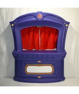 Step 2 Puppet Theatre Stage Pretend Play Toddler Child Size with Curtain... - £66.17 GBP