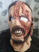 AMC Walking Dead Beard Walker Zombie Mask Halloween Latex  Universal Studios Hor - £39.56 GBP