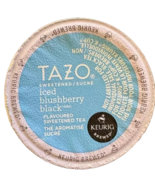 96/PACK - Tazo Iced Blushberry Black Tea Keurig K-Cup Pods BULK PACKAGING - $27.99