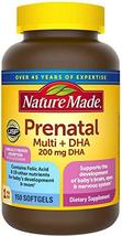 Nature Made Nature Made Prenatal + Dha 200 mg Dietary Supplement (Netcount 150 S - £24.77 GBP