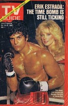 ORIGINAL Vintage Oct 16 1982 TV Guide No Label Morgan Fairchild Erik Estrada - £11.69 GBP