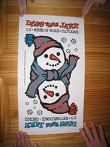 Less Than Jake Poster Silkscreen Signed Numbered Chicago Cleveland Feb - £69.05 GBP