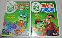 Leap Frog - Math Circus &amp; Letter Factory - DVD By Leapfrog  - £9.74 GBP