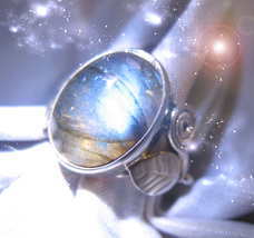 HAUNTED RING LIFT BURDENS WORRIES DILEMMAS OOAK HIGHEST LIGHT MAGICK POWER  image 2