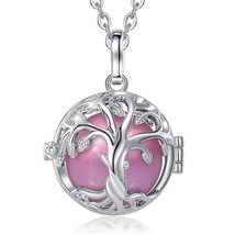 Eudora 18mm New Harmony Ball Tree of Life Cage Pendant Necklace Pregnancy chime  - £33.30 GBP