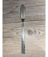 Vintage Custom Craft Stainless Fleur de Lis Butter Knife - $4.95