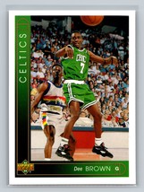 Dee Brown #14 1993-94 Upper Deck German Boston Celtics - £1.39 GBP