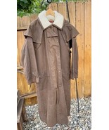 Australian Outback Collection Mens Long Drover Coat Duster Size Large Da... - $3,340.71 MXN