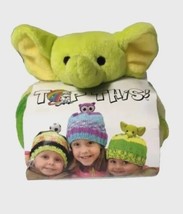 DMC Top This Kids Beanie Green Elephant Hat Yarn Kit - £22.23 GBP