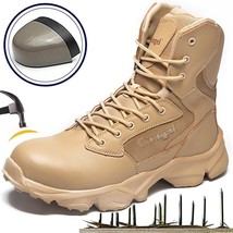 Cungel Steel Toe Cap Safety Boots Men&#39;s Outdoor Non-slip Anti-static Work  Light - £111.20 GBP