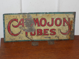 Vintage Carmojon Tubes Tin Sign by the American Can Company - $2,653.95 MXN