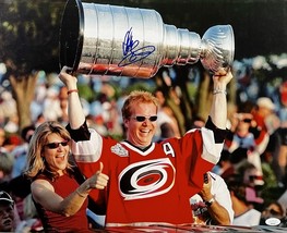 Glen Wesley Signed Autographed 2006 Hurricanes Stanley Cup 16x20 Photo Jsa Cert - $29.99